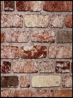 Steen Wandpaneel Rosso