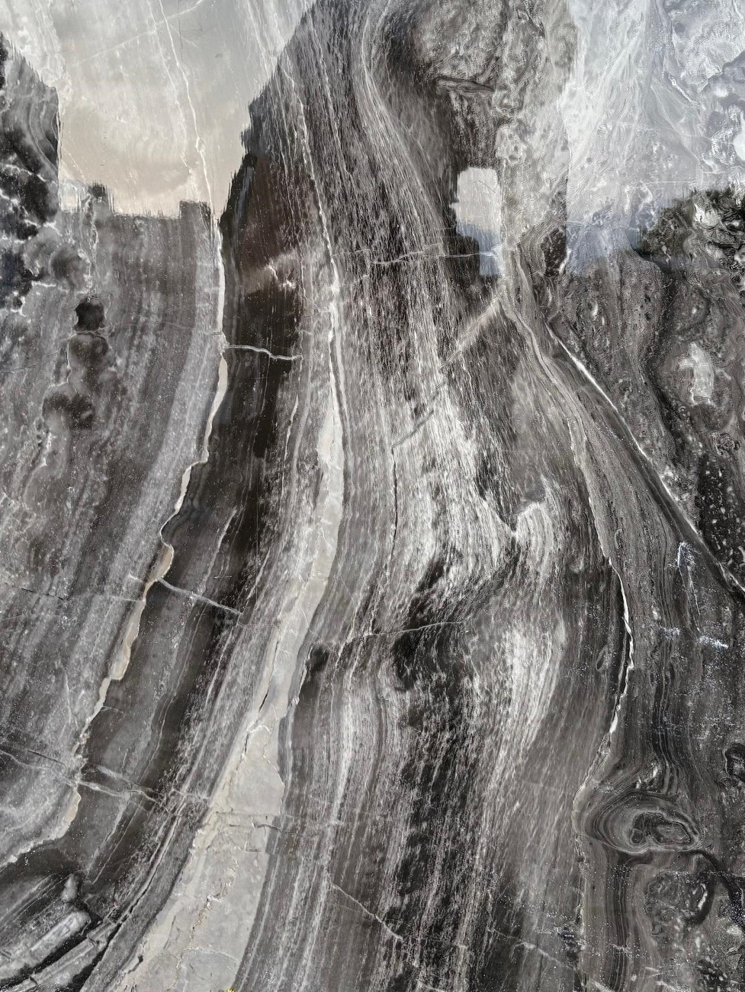 Marmer PVC wandpaneel Mountain grey