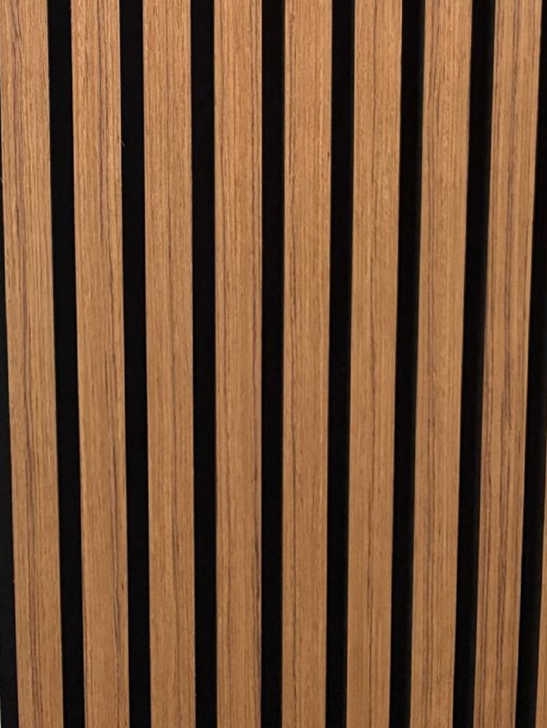 Akoestische Wandpaneel Teak